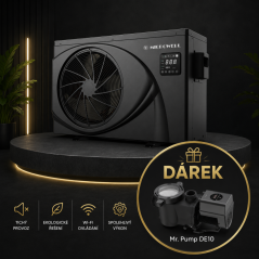 Bazénové tepelné čerpadlo HP 1100 BLACK Inverter 11,5kW
