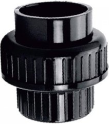 Šroubení L/L PVC d40
