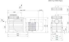 Čerpadlo Badu Magna 14, 14 m3/h 230V