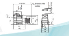 Čerpadlo BADU TOP II/8 8 m3/hod 230V 0,57/0,30 kW (Bettar)