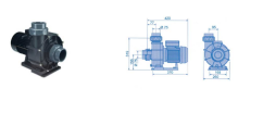 Čerpadlo protiproudu NEWBCC 300M 66 m3/h 230V 2,8kW