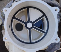 Hvězdicové těsnění 6-ti cestného ventilu d1 1/2" Praher starý typ (hvězda leží ve ventilu)