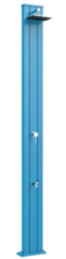 Solární sprcha SPRING S light blue s oplachem nohou