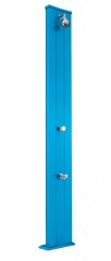 Solární sprcha DADA S light blue s oplachem nohou