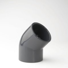 Koleno 45° d40 PN16 PVC