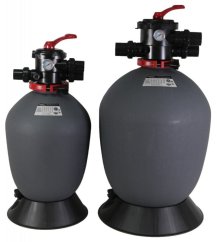 Nádoba TOP VF 700B, 200kg písku ventil 2"