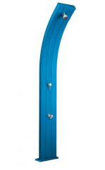 Solární sprcha DADA light blue s oplachem nohou