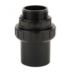 Šroubení pro filtrační jednotku TOP, černé 1 1/2"