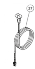 Kabel 1,5mm k cele Minisalt s konektorem
