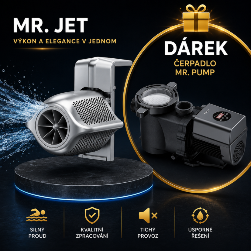 Protiproud Mr.Jet 160m3/h, kabel 5m, 230V