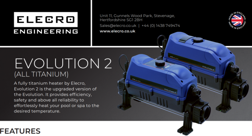 Elecro Evolution2 3kW, 230V