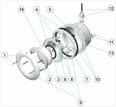 Světlo LED Aquasphere PAR56 12V/14,5W 1.485 lm