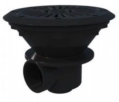 Dnová výpust kulatá 210mm Antracit RAL 7016