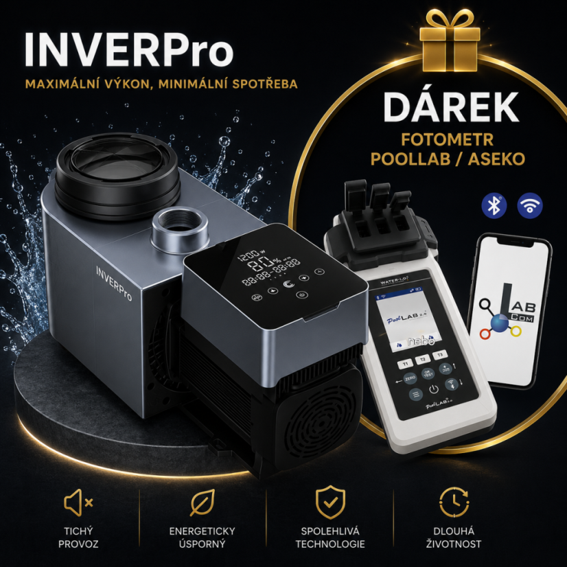 Čerpadlo INVERPro IP20 Wi-Fi 0,80kW 6-20m3/h